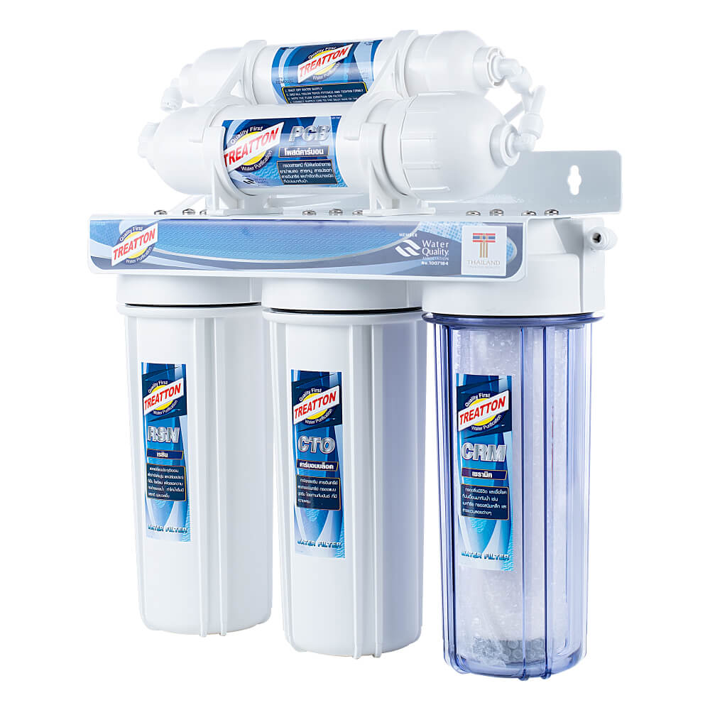 เครื่องกรองน้ำดื่ม TREATTON รุ่น CERAMIC FILTER 0.3 ไมครอน ( 5 ขั้นตอน )